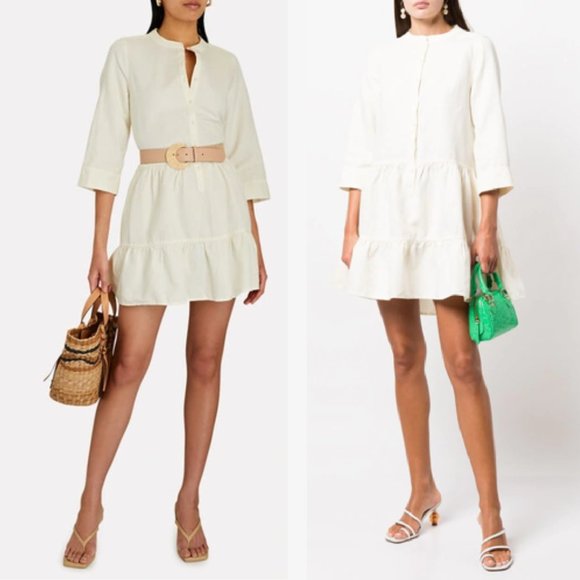 NEW Apiece Apart Maurino Drop Waist Dress - Picture 11 of 13